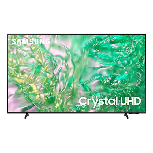 Samsung Smart Tv 50" Ue50Du8070Uxzt, Crystal Uhd 4K, 4K Upscaling, Airslim Design, Dvbt-2, Q-Symphony & Adaptive Sound, Integrato Con Bixby, Comp Con 