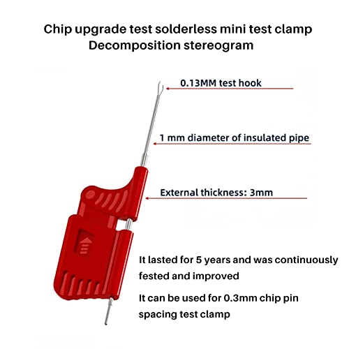 Cucioki 10Pcs SDK08 Test Clip SMD IC Test Hook Clips for Electrical Testing Ultra Small Clip Test Chip - Image 3