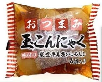 Konnyaku (củ nưa) tẩm vị ăn vặt Uehara Honten