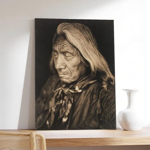 Impression toile Red Cloud Sioux 1905, cadre à suspendre pour habiller un mur - 7