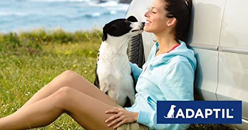 Ceva ADAPTIL Chews für Hunde | Doppelpack | 2 x 30 Kautabletten | Ergänzungsfuttermittel für Hunde das in Stresssituationen unterstützend wirken kann | Kautabletten im Blister