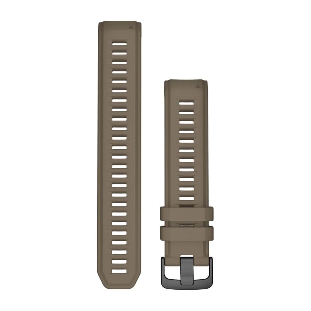 Garmin Official Instinct 2 Bands (22mm), suitable for Instinct 2 series only, Original accessory, Silicone, Coyote Tan