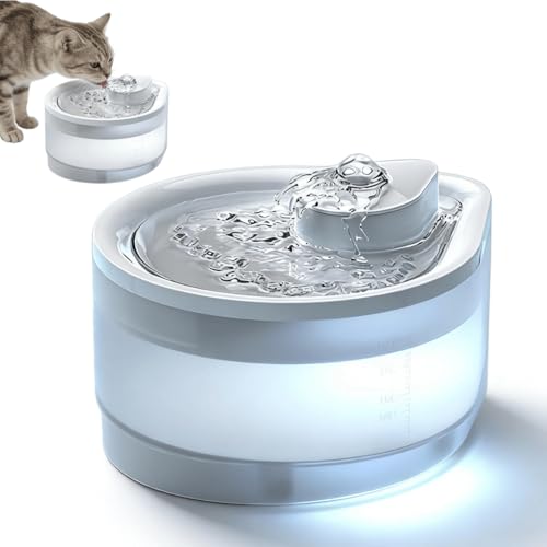 Fuente de agua automática para gatos y perros pequeños 2.5L