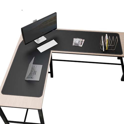 Chihein ���U�[�f�X�N�}�b�g L���^ 61�C���` x 73�C���` x 23.6�C���` - �傫�ȃQ�[���R�[�i�[�f�X�N�p�b�h �m���X���b�v�h���\�� �|�����ȒP �I�t�B�X�⎩��ɍœK (�u���b�N)