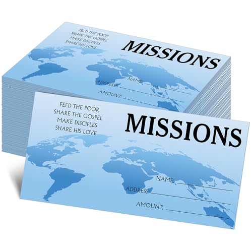 Woanger 500 Tithes and Offering Envelopes for Church Donation,Missions