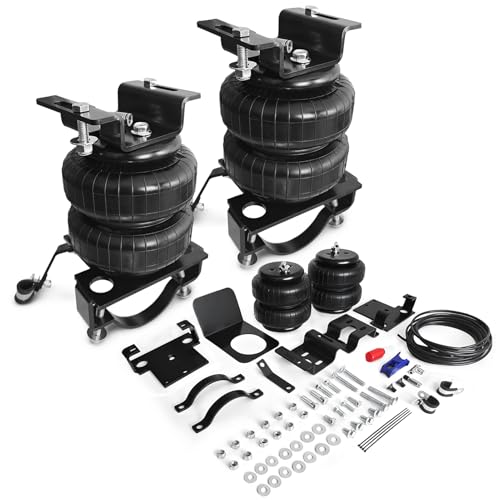 FLOVENTIS 2PCS Air Spring Bags Suspension Kit Compatible with 2001-2010 Chevy Silverado 2500, GMC...