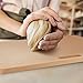Portable Clay Wedging Board Clay Board with Built in Handle Wooden Mat Mud Board for Clay Crafts Arts Making, 12 x 18 Inch (1 Piece)