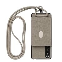 Amazon.co.jp: シュリンクレザー 本革 スマホケース Xperia用 1 IV