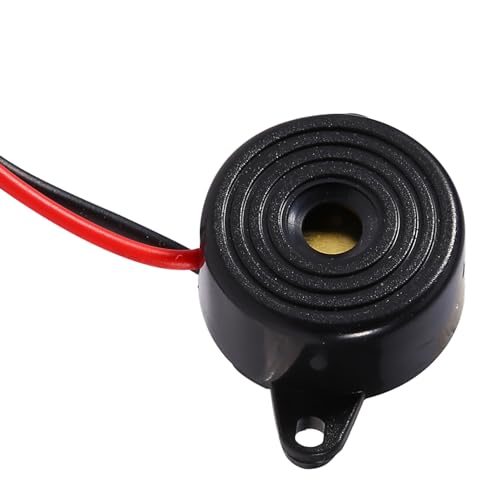 ALARME DE BUZZER DE TOM ELETRÔNICO 3-24V CABO DE SOM CONTÍNUO 100MM