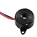 YWBL-WH 3-24V Piezo Electronic Tone Buzzer Alarm Continuous Sound Cable Length 100mm