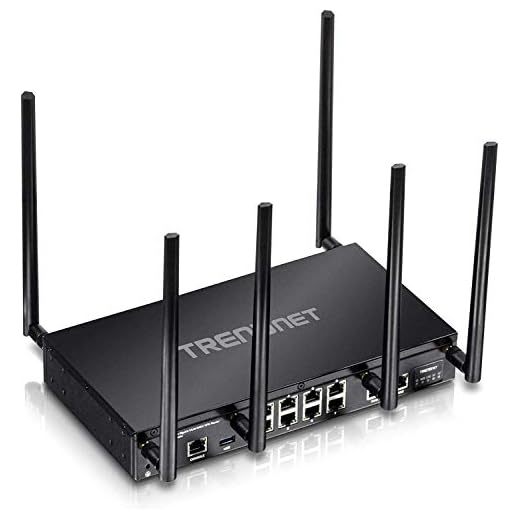 TRENDnet AC3000 Tri-Band Wireless Gigabit Dual-WAN VPN SMB Router,TEW-829DRU,MU-MIMO, Wave 2,Internet Router,Whole Office/Home wifi,Pre-Encryped Wireless,QoS ( RENEWED)