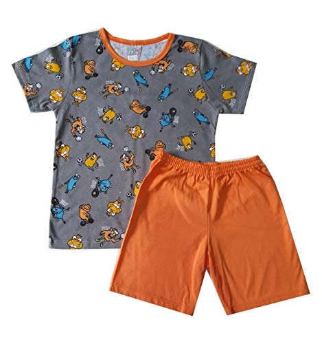 Kit com 4 Pijama Infantil Menino em Algodão - Estampados - 1 ao 16