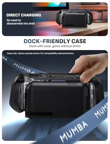 Image of mumba Dockable Case for Nintendo Switch 2 2025, [Blade Series] TPU Grip Protective Cover Accessories Compatible with Switch 2 7.9 Inch and Quick-Release Joy-Con Design