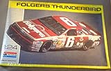 Monogram 2928 Mark Martin #6 Folgers Thunderbird 1/24 Scale Plastic Mo