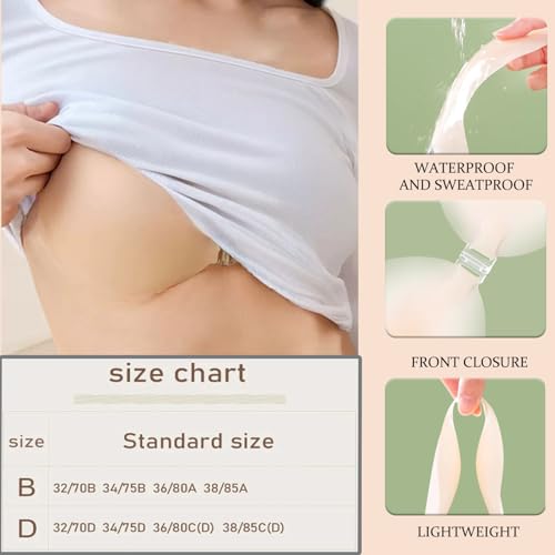 Cleavage Bra, Sticky Bra Push Up, Invisible Strapless Backless Sticky Bras, Push Up Sticky Bras4