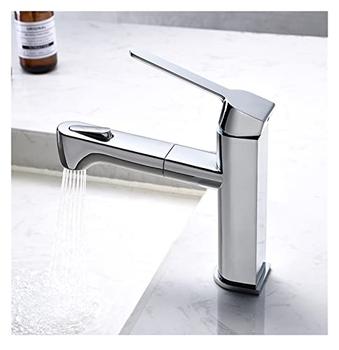 Robinet d'eau en laiton avec douchette extractible pratique