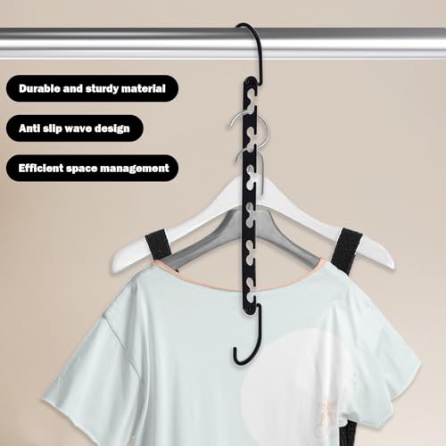 Cintre à vêtements sauvegarde d'espace support de stockage dressing 10x - 3