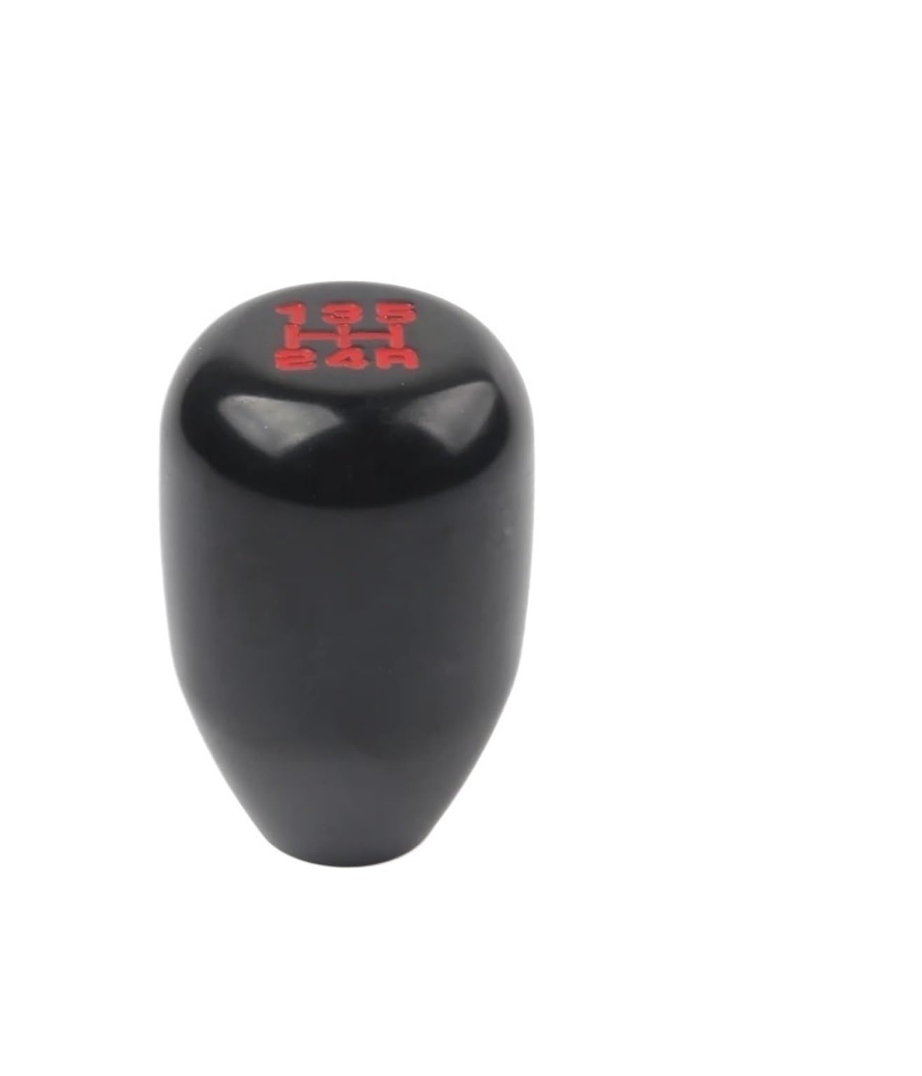 Jeocoai Car Gear knob Aluminum Alloy Universal 5Speed Car Auto Gear Shift Knob for Manual Transmission Automatic Level(Black)
