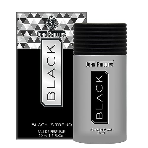 Image of John Phillips Dark Code & Black 60 ml + 60 ml Eau De French Perfume For Men