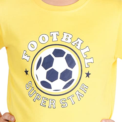 Image of Clothe Funn Boys Printed Cotton Half Sleeves T-Shirt & Pant Set