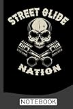 Street Glide Nation Notebook: Lined Journal Notebook for Dirt Bikers and Motocross Enthusiasts