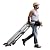 Telesladder Portable Extension Ladder with Wheels, Multi-Purpose Step Ladders for Rv Roof/Home/Electrical Work, 9.8/12.5/15Ft/17.5/20.5/23/25.5 Ft/3M/9.8Ft