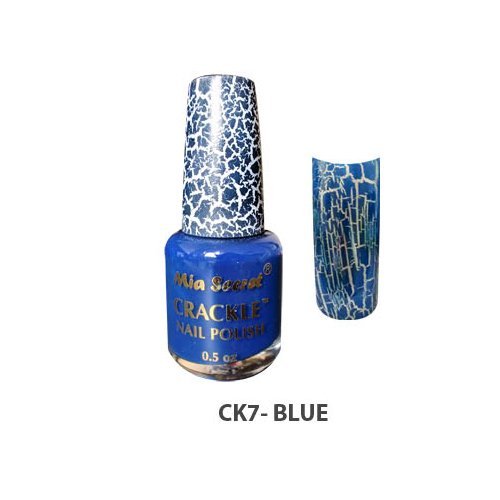 Mia Secret Crackle Nail Polish Blue 0.5oz (CK7)
