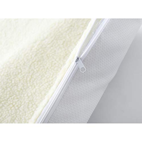 Zhongdawei Pet Heating Cushion Soft Self Heating Blanket for Cats Dogs Small Animals Dog Mat Cat Blanket Self Warming Thermal Blanket Washable 60 x 45 cm,yellow - Image 2