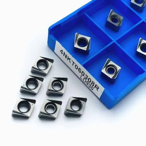 10 piezas insertos carburo 4NKT060308R para torneado miniatura 5