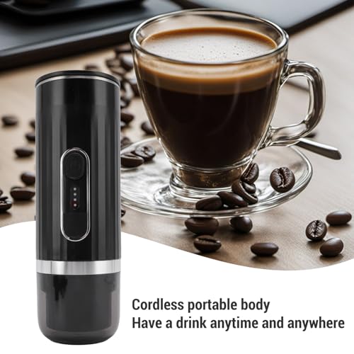 Cafetera portátil con compatibilidad cápsulas y 80 ml miniatura 2
