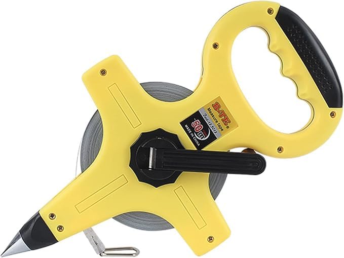 Istara Stainless Steel Tape Measure, 100ft/165ft Stainless Steel Portable Durable Handheld Measuring Tape with Compact Design for Professional Measurements (50 Meter) (B0DGQR7DQH) Amazon Price History, Amazon Price Tracker