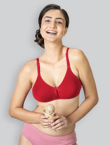 Image of Lyra 516 Flora Mesh Ladder Moulded Premium Cotton Bra