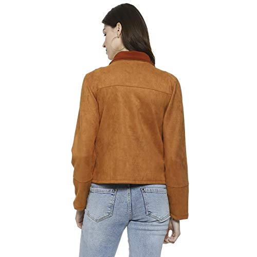 Image of PINACOLADA Women's Puffer Regular Fit Bomber Jacket For Winter Wear | Standing Collar | Full Sleeve | Zipper | Casual Jacket For Woman & Girl | Western Stylish Jacket For Women