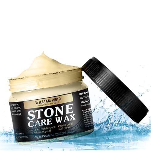 2 Crema Para Pulir Piedra - 100g Cera Para El Cuidado De La Piedra,Cera Para Pulir Mármol,Protección De Pulido De Piedra,Cera Para Pulir Granito,Adecuada Para Muebles De Mármol,Baldosas