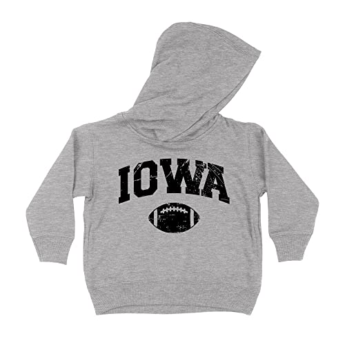 Football Iowa Collegiate Kids Hoodie Sweatshirt Toddler