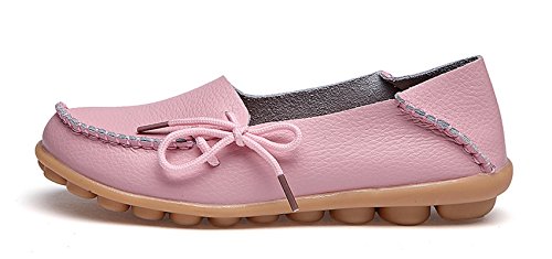 Image of VenusCelia Women's Breathable Comfort Walking Office Flat Loafer
