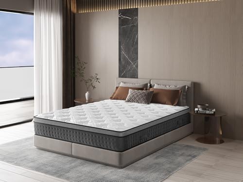 SwanHome matratze 90x200 cm, 30 cm Höhe Taschenfederkernmatratze ...