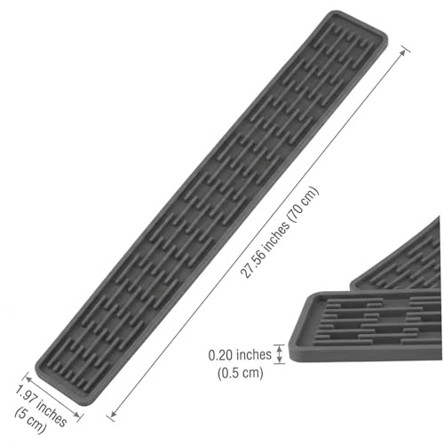 Alfombrilla de silicona para grifo y protector de encimera contra salpicaduras 3