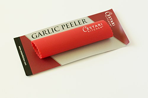 Premium Garlic Peeler - Silicone Easy Roll Garlic Roller Tube - Sturdy Thick Odor Free Silicone - Removes Garlic Peels In Seconds - Peels Multiple Cloves - Bpa Free #TOP6