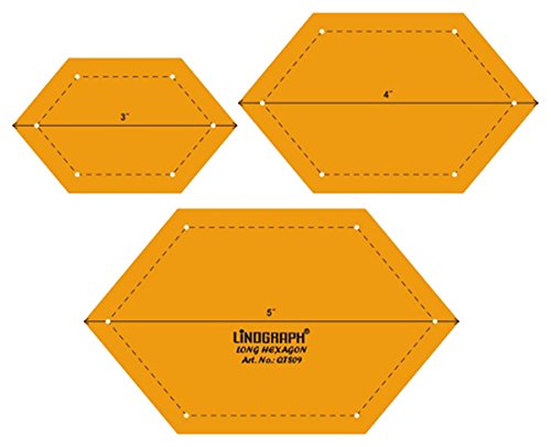 Lunga Esagono Quilting Patchwork Forma Scala