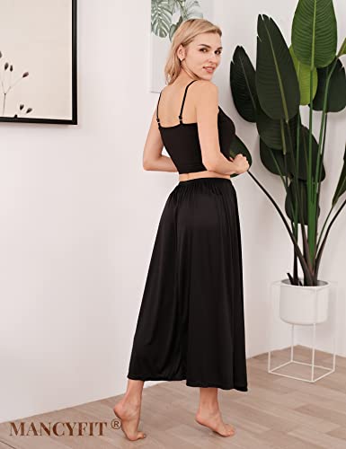 Image of MANCYFIT Half Slips for Women Long Slip Under Dress Invisible Straps Underskirt for Dresses