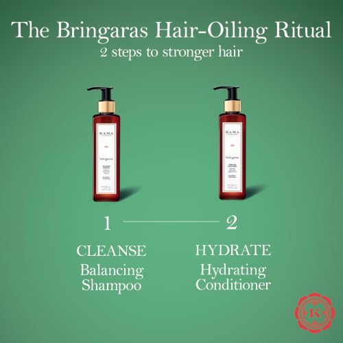 Image of BRINGARAS INVIGORATING SHAMPOO 200 ML | For Nourished & Repaired Hair