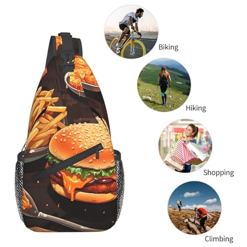Sling Bag para Mujer y Hombre Mochila de Pecho Crossbody miniatura 5