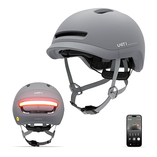 UNIT 1 NEON MIPS Smart Bike Helmet with Rear LED