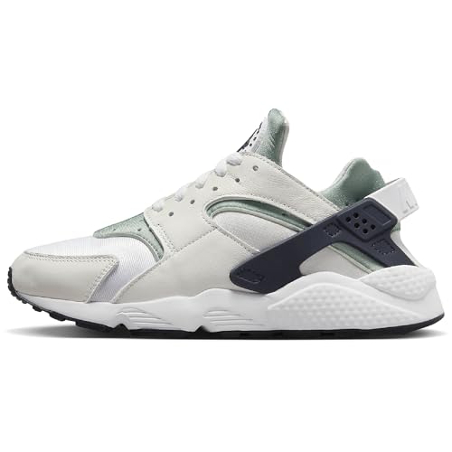 Nike Air Huarache Run Prm Chaussures de course pour homme, Blanc obsidienne mica vert, 7