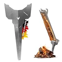 Supporto Per Salmone FENNEK In Acciaio Inox - Per Barbecue E Braciere, Meccanismo Di Serraggio Regolabile, Made In Germany - Foto 10