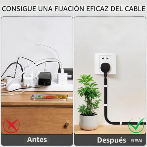Miniatura 5 de Abrazadera Para Cable Redondo, Abrazadera De Cable Clips, Presionar Tacos De Nailon En Forma U, Lines Clips Para Clavijas, Lines Clamps Eléctrico De Pared, Rango De Sujeción De 5-10 Mm, 100 Piezas