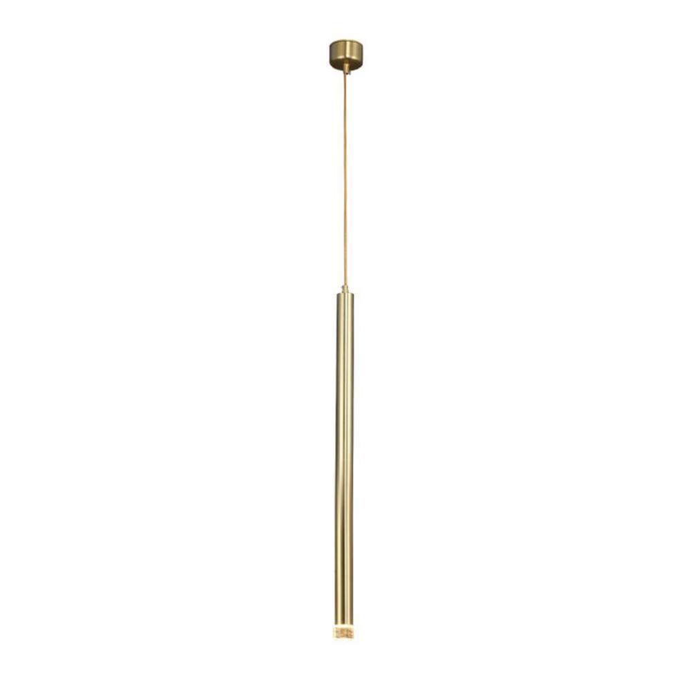 Lampe à suspension nordique en alumicylindre design épuré pour salle de restaurant