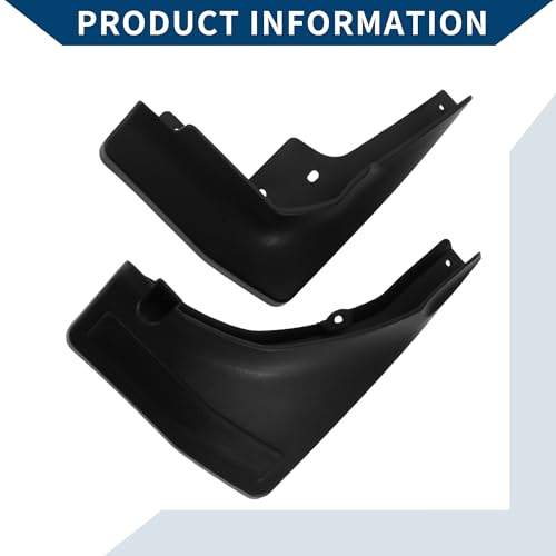 Image of Mud Flaps Splash Guards W /Mount Accessories for Mercedes-Benz GLC without Pedal 2014-2016 Front and Rear Mud Guards 1 Set