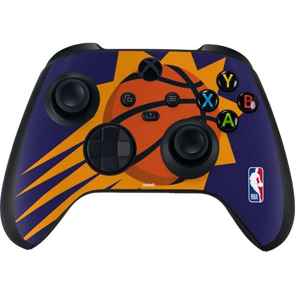 Skinit Decal Gaming Skin Compatible with Xbox Series X Controller - Officially Licensed NBA Phoenix Suns Large Logo Design